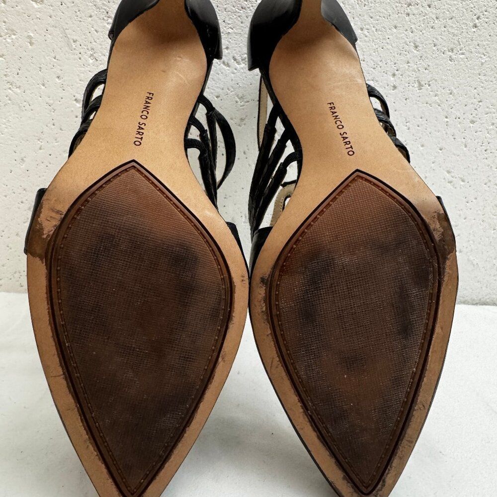 Franco Sarto Fernleaf Strappy Heels Size 9 - Picture 4 of 4